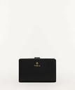 FURLA FURLA CAMELIA M COMPACT WALLET フルラ 財布・ポーチ・ケース 財布 ブラック【送料無料】