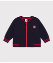 【SALE／20%OFF】PETIT BATEAU ダブルジャージカーディガン プチバトー トップス カーディガン ホワイト【送料無料】