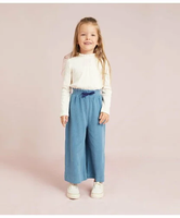 【SALE／30%OFF】PETIT BATEAU ベロアワイドパンツ プチバトー パンツ その他のパンツ【送料無料】
