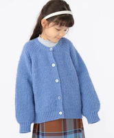 【SALE／50%OFF】SHIPS KIDS SHIPS KIDS:100~140cm / ＜手洗い可能＞ 5G 畔ニット カーディガン シップス トップス カーディガン ブルー グレー【送料無料】