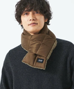 UNITED ARROWS green label relaxing 【WEB限定】＜TAION＞マウンテン リバーシブル ダウン ボア マフラー ユナイテッドアローズ グリーンレーベルリラクシング ファッション雑貨 マフラー・ストール・ネックウォーマー ブラウン ブラック グレー カーキ ネイビー