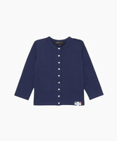 agnes b. ENFANT M001 E CARDIGAN キッズ カーディガンプレッション [Made in France] アニエスベー トップス カーディガン ネイビー【送料無料】