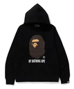 A BATHING APE BY BATHING APE RELAXED PULLOVER HOODIE -ONLINE EXCLUSIVE- ア ベイシング エイプ トップス パーカー・フーディー ブラック グレー グリーン レッド【送料無料】