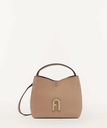 FURLA FURLA PRIMULA MINI HOBO フルラ バッグ ハンドバッグ グレー【送料無料】