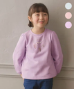 【SALE／30%OFF】any FAM KIDS 【らくっトレーナー】裏毛 ネックレス トレーナー エニィファム トップス スウェット・トレーナー パープル ピンク ブルー