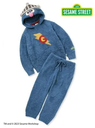 gelato pique 【SESAME STREET】【HOMME】【販路限定商品】スーパーグローバーフーディ&ロングパンツセット ジェラートピケ パンツ その他のパンツ ブルー【送料無料】