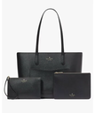 【SALE／72%OFF】kate spade new york ステイシー トート セット ケイトスペードニューヨーク バッグ トートバッグ ブラック【送料無料】