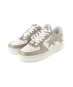 A BATHING APE BAPE STA #4 ア ベイシング エイプ シューズ・靴 スニーカー ベージュ シルバー【送料無料】