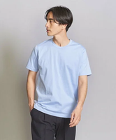 【SALE／70%OFF】BEAUTY&YOUTH UNITED ARROWS ハイゲージ ガスコットン クルーネック ショートスリーブ Tシャツ -抗菌・防臭- ユナイテッドアローズ アウトレット トップス カットソー・Tシャツ ブルー ホワイト ブラック グレー