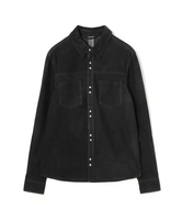 【SALE／40%OFF】TOMORROWLAND BUYING WEAR GIORGIO BRATO ゴートスエード シャツブルゾン トゥモローランド ジャケット・アウター ブルゾン・ジャンパー ブラウン ブラック【送料無料】