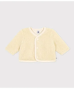 【SALE／20%OFF】PETIT BATEAU ボアカーディガン プチバトー トップス カーディガン ホワイト【送料無料】