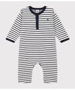 【SALE／30%OFF】PETIT BATEAU マリニエールダブルジャージロンパース プチバトー マタニティウェア・ベビー用品 ロンパース・カバーオール【送料無料】