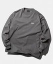 HUF OG LOGO L/S TEE HUF ハフ Tシャツ ハフ トップス カットソー・Tシャツ グレー ブラック グリーン ホワイト【送料無料】