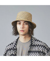 ABAHOUSE LASTWORD 【RUBEN/ルーベン】MIX BUCKET HAT/バケットハット アバハウス 帽子 ハット ブラウン ブラック【送料無料】