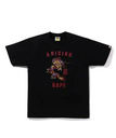 A BATHING APE YEAR OF DRAGON TEE ア ベイシング エイプ トップス カットソー・Tシャツ ブラック ホワイト【送料無料】