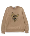 A BATHING APE YEAR OF DRAGON CREWNECK ア ベイシング エイプ トップス スウェット・トレーナー ベージュ グレー【送料無料】