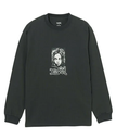 【SALE／10%OFF】X-girl GRUNGE FACE L/S TEE X-girl エックスガール トップス カットソー・Tシャツ グレー ホワイト【送料無料】