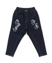 A BATHING APE (K)BABY MILO STA TAPERED JERSEY DENIM PANTS ア ベイシング エイプ パンツ その他のパンツ ネイビー【送料無料】