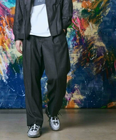 MAISON SPECIAL Calendering Triacetate One-Tuck Wide Pants メゾンスペシャル パンツ スラックス・ドレスパンツ グレー ブラック グリーン ブルー【送料無料】