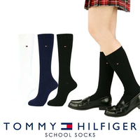 TOMMY HILFIGER TOMMY HILFIGER 【32cm丈】スクールソックス ワンポイント刺繍 ハイソックス ナイガイ 靴下・レッグウェア 靴下