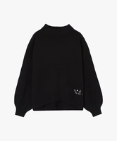 To b. by agnes b. WM31 PULLOVER ニューソフトニットプルオーバー アニエスベー トップス ニット ブラック【送料無料】