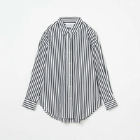 【SALE／40%OFF】HELIOPOLE the EDITOR SHIRT エリオポール トップス シャツ・ブラウス ブラック オレンジ ブルー【送料無料】