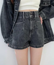 【SALE／45%OFF】Heather 【一部カラー40%OFF】Denim Short Pants ヘザー パンツ その他のパンツ