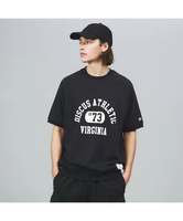 ABAHOUSE LASTWORD 【DISCUS ATHLETIC/ディスカス アスレチック 】オーバーサイズ半袖 アバハウス トップス カットソー・Tシャツ ブラック ホワイト【送料無料】