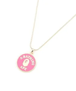 A BATHING APE COLLEGE NECKLACE ア ベイシング エイプ アクセサリー・腕時計 ネックレス ピンク ブルー【送料無料】