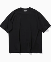 B'2nd ATON (エイトン)FRESCA URAKE / CREWNECK T-SHIRT ビーセカンド トップス カットソー・Tシャツ ネイビー ブラック【送料無料】