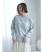 【SALE／30%OFF】YECCA VECCA ロゴスウェット イェッカヴェッカ トップス スウェット・トレーナー グレー グリーン ネイビー【送料無料】