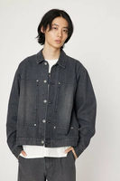 RODEO CROWNS WIDE BOWL WORK DENIM ジャケット ロデオクラウンズワイドボウル ジャケット・アウター デニムジャケット ブラック ブルー【送料無料】