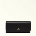 FURLA FURLA CAMELIA CONTINENTAL WALLET SLIM フルラ 財布・ポーチ・ケース 財布 ブラック【送料無料】