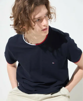 【SALE／40%OFF】TOMMY HILFIGER ピケTシャツ トミーヒルフィガー トップス カットソー・Tシャツ【送料無料】