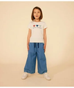 【SALE／10%OFF】PETIT BATEAU プリント半袖Tシャツ プチバトー トップス カットソー・Tシャツ ピンク ホワイト【送料無料】