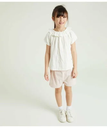 【SALE／30%OFF】PETIT BATEAU ダブルガーゼ半袖ブラウス プチバトー トップス シャツ・ブラウス ホワイト【送料無料】