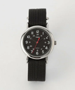 UNITED ARROWS green label relaxing ＜TIMEX＞ウィークエンダー セントラルパーク アナログウォッチ 腕時計 ユナイテッドアローズ グリーンレーベルリラクシング アクセサリー・腕時計 腕時計 ブラック【送料無料】