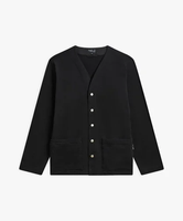 【SALE／50%OFF】agnes b. HOMME JEJ3 VESTE カーディガン ジャケット アニエスベー ジャケット・アウター ノーカラージャケット ブラック【送料無料】