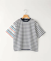 【SALE／30%OFF】SHIPS KIDS SHIPS KIDS:80~90cm / オーガニック コットン ボーダー TEE シップス トップス カットソー・Tシャツ ホワイト ネイビー【送料無料】