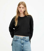 【SALE／30%OFF】ALLSAINTS (W)MIRA SWEAT オールセインツ トップス スウェット・トレーナー ブラック【送料無料】