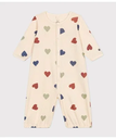 【SALE／10%OFF】PETIT BATEAU プリント2ウェイロンパース プチバトー マタニティウェア・ベビー用品 ロンパース・カバーオール【送料無料】