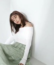 【SALE／30%OFF】NATURAL BEAUTY BASIC ワイドオフショルニット ナチュラルビューティベーシック トップス ニット ホワイト グレー ピンク【送料無料】