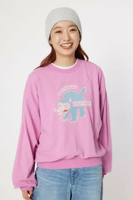 RODEO CROWNS WIDE BOWL GOヴィンテージライクL/Sトップス ロデオクラウンズワイドボウル トップス カットソー・Tシャツ ピンク グレー【送料無料】