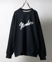 NUMBER (N)INE Number・ CREWNECK SWEATSHIRT ナンバーナイン トップス スウェット・トレーナー ブラック グレー【送料無料】