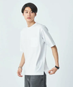 UNITED ARROWS green label relaxing オーガニック ポンチ クルーネック Tシャツ ユナイテッドアローズ グリーンレーベルリラクシング トップス カットソー・Tシャツ ホワイト ブラック グレー ブラウン ブルー【送料無料】