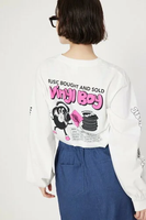 RODEO CROWNS WIDE BOWL VBボリュームアーム L/S Tシャツ ロデオクラウンズワイドボウル トップス カットソー・Tシャツ ホワイト ブラック ブルー【送料無料】