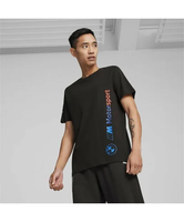 【SALE／58%OFF】PUMA メンズ BMW MMS ロゴ 半袖 Tシャツ プーマ トップス カットソー・Tシャツ ブラック