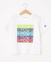 SHOO・LA・RUE 【Champion】カラフルロゴTシャツ シューラルー トップス カットソー・Tシャツ ホワイト ブラック