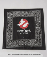 SHIPS MEN SHIPS: GHOSTBUSTERS NEW YORK BANDANA シップス ファッション雑貨 スカーフ・バンダナ ブラック ホワイト レッド ネイビー