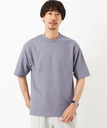 【SALE／70%OFF】UNITED ARROWS green label relaxing GIZA ハニカム クルーネック Tシャツ ユナイテッドアローズ アウトレット トップス カットソー・Tシャツ パープル グレー